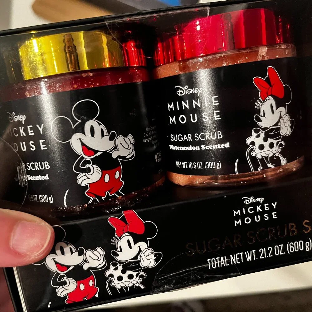 Disney Mickey and Minne Mouse Sugar‎ Scrub Set (new/kids/x)
